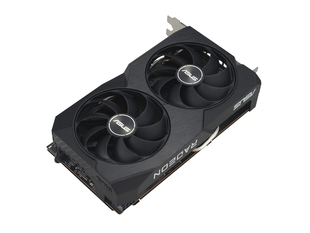 ASUS Dual Radeon RX 7600 V2 OC Grafikkort