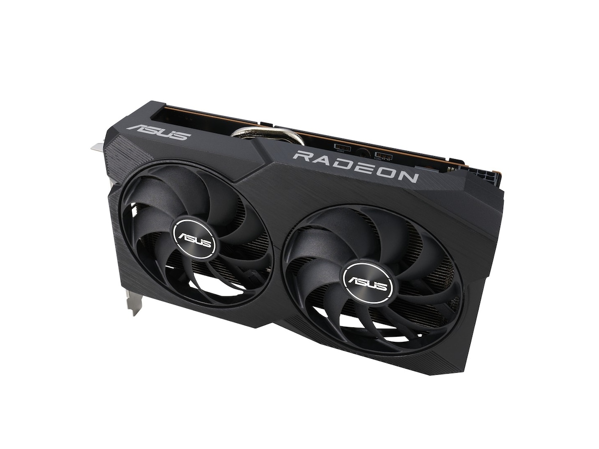 ASUS Dual Radeon RX 7600 V2 OC Grafikkort