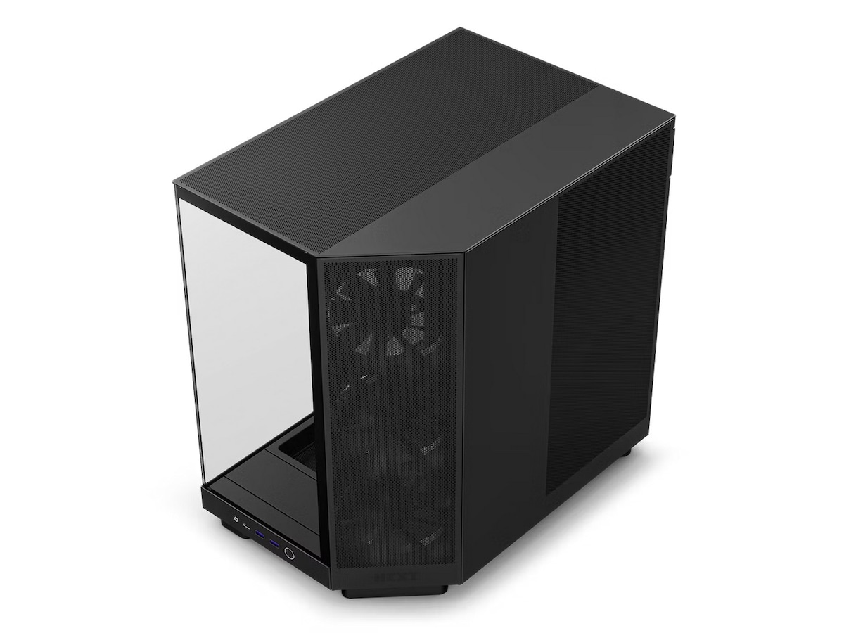 NZXT H6 Flow Case Dual Chamber Mid Tower (sort) Midi Tower