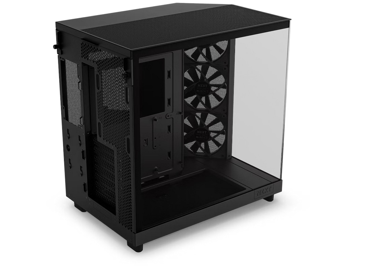 NZXT H6 Flow Case Dual Chamber Mid Tower (sort) Midi Tower