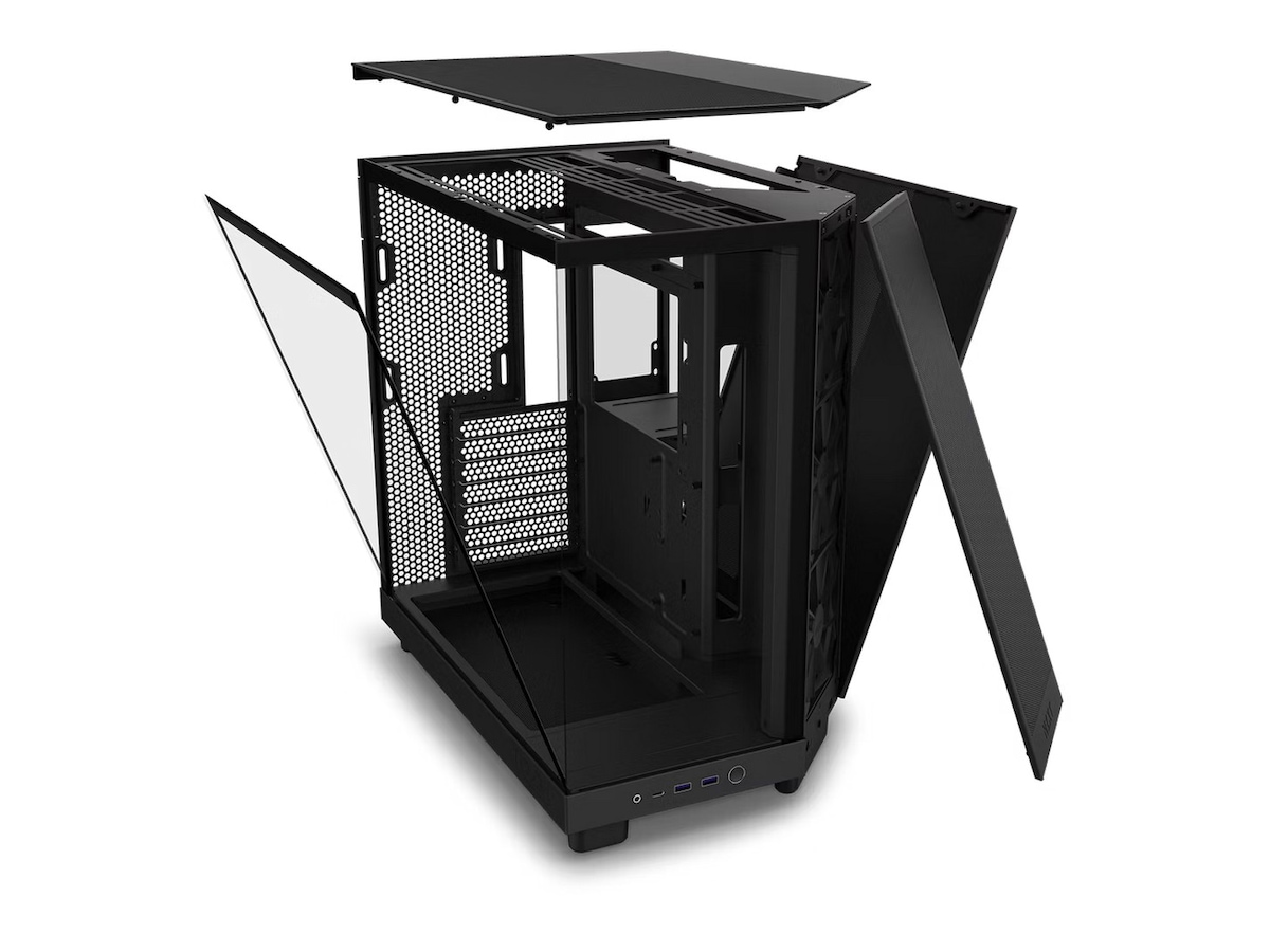 NZXT H6 Flow Case Dual Chamber Mid Tower (sort) Midi Tower