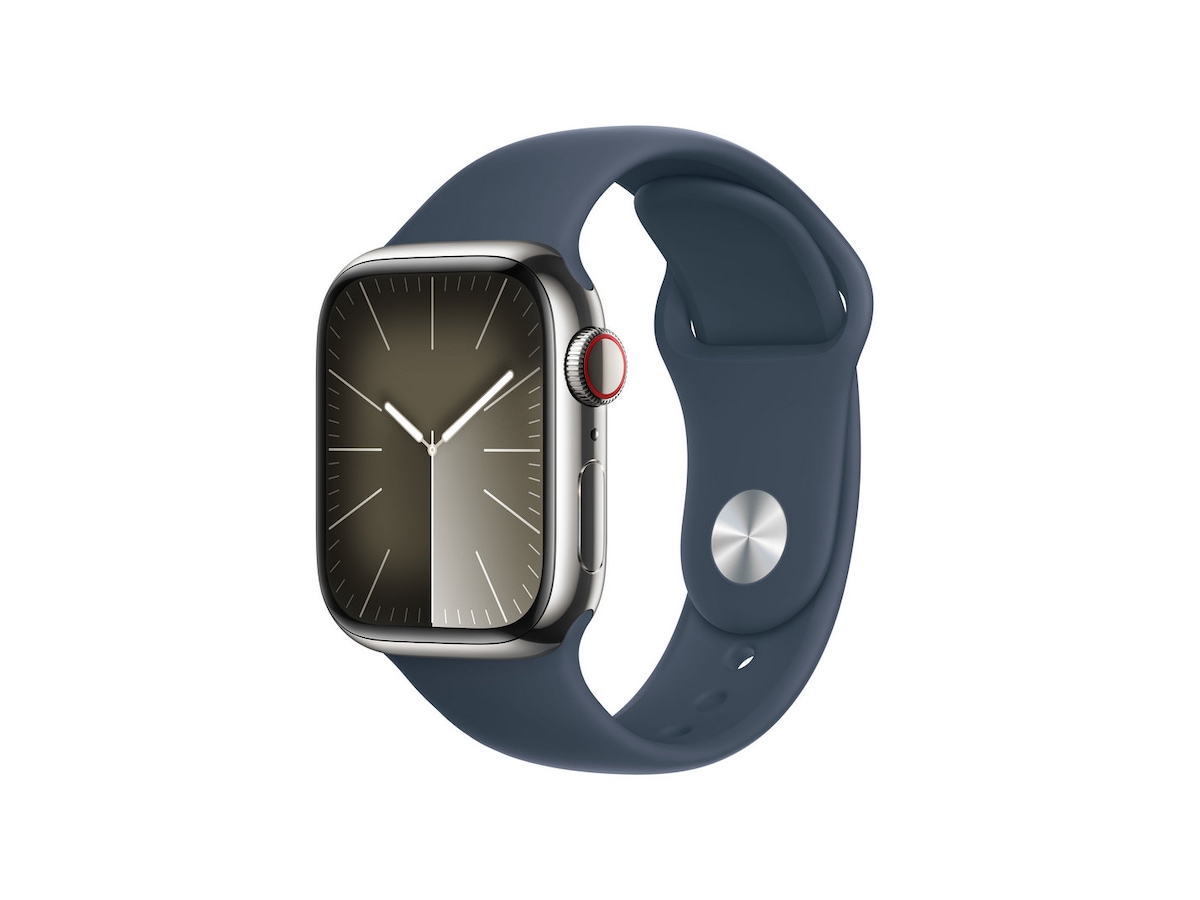 Apple Watch Series 9 GPS + LTE 41mm Rustfrit stål (sølv) Smartwatches