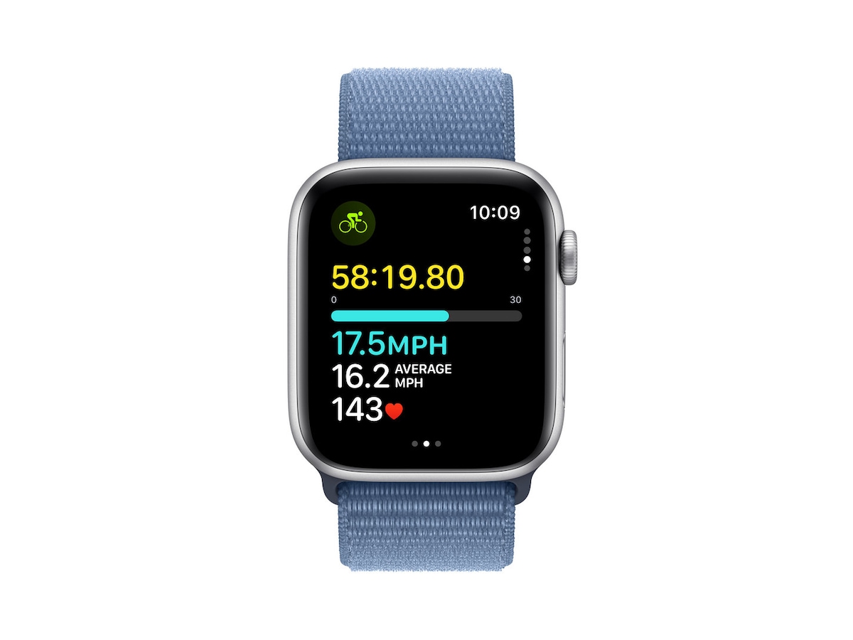 Apple Watch Series SE 44mm GPS + LTE Aluminium (sølv) Smartwatches