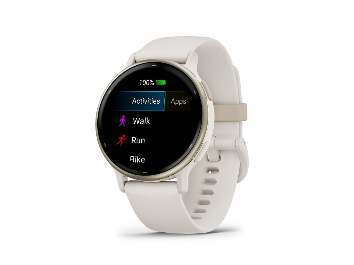 Garmin vivoactive 5 AMOLED Smartwatch (ivory/cream gold) Smartwatches