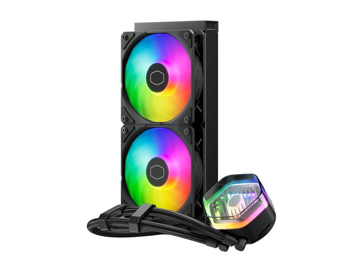 Cooler Master Liquid 240 Atmos ARGB CPU Køler (sort) CPU - Vandkøling