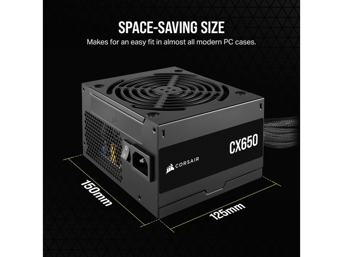 Corsair CX Series CX650 650 Watt PSU Strømforsyninger