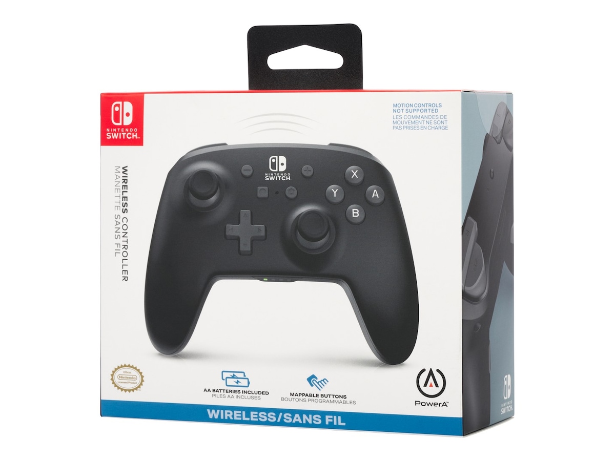 PowerA Nintendo Switch Wireless Controller (midnat) Tilbehør til spilkonsoller