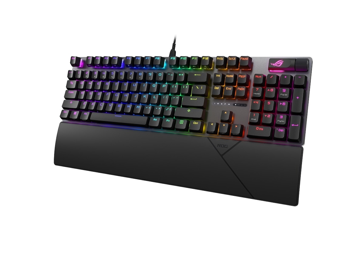 ASUS ROG Strix Scope II NX Snow Gaming Tastatur (sort) Gamingkeyboard