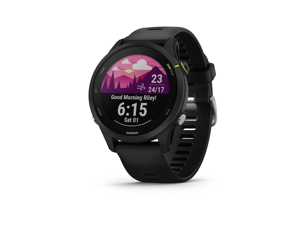 Garmin Forerunner 255 Music 46mm GPS (sort) Smartwatches