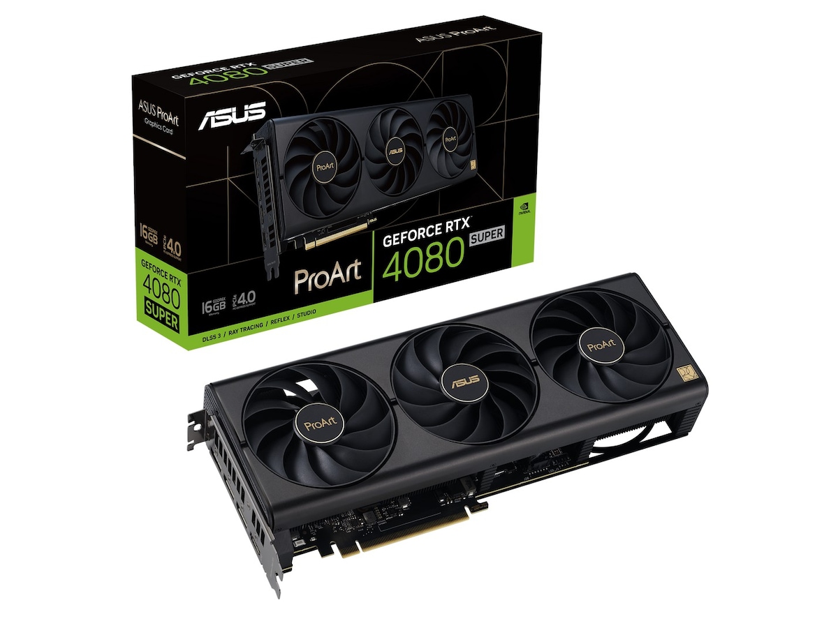 ASUS ProArt GeForce RTX 4080 SUPER OC Grafikkort