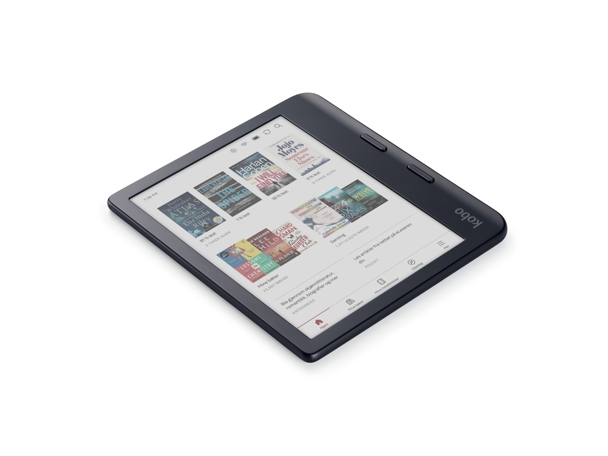 Kobo Libra Colour 7" 32GB (sort) E-bogslæsere