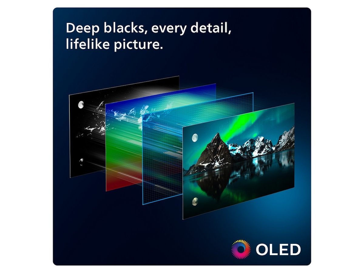 Philips 55" 4K UHD OLED Smart TV Ambilight 55OLED809 TV