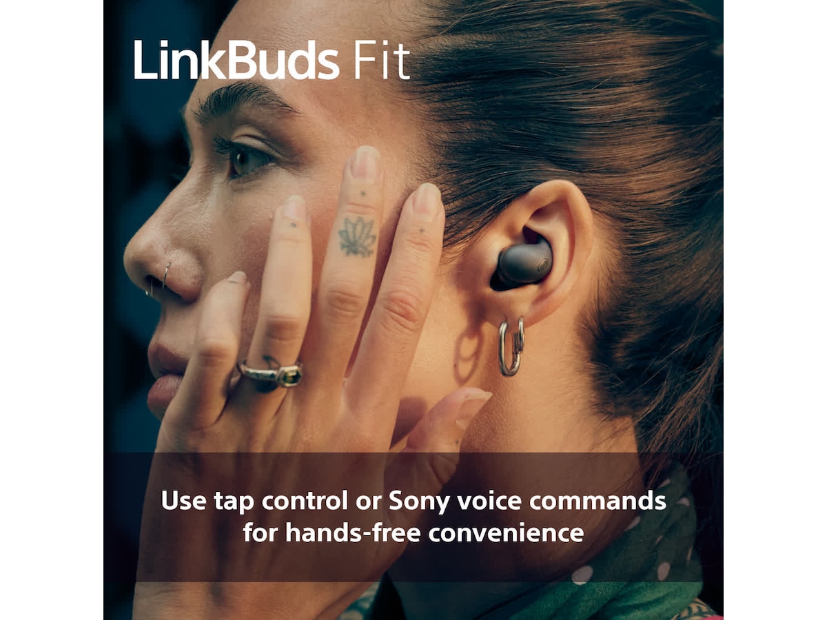 Sony Linkbuds Fit Trådløse høretelefoner, Earbuds (hvid) In-ear høretelefoner