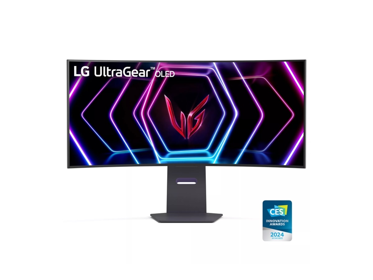 LG 39" curved gamingskærm 39GS95QE Gamingskærme