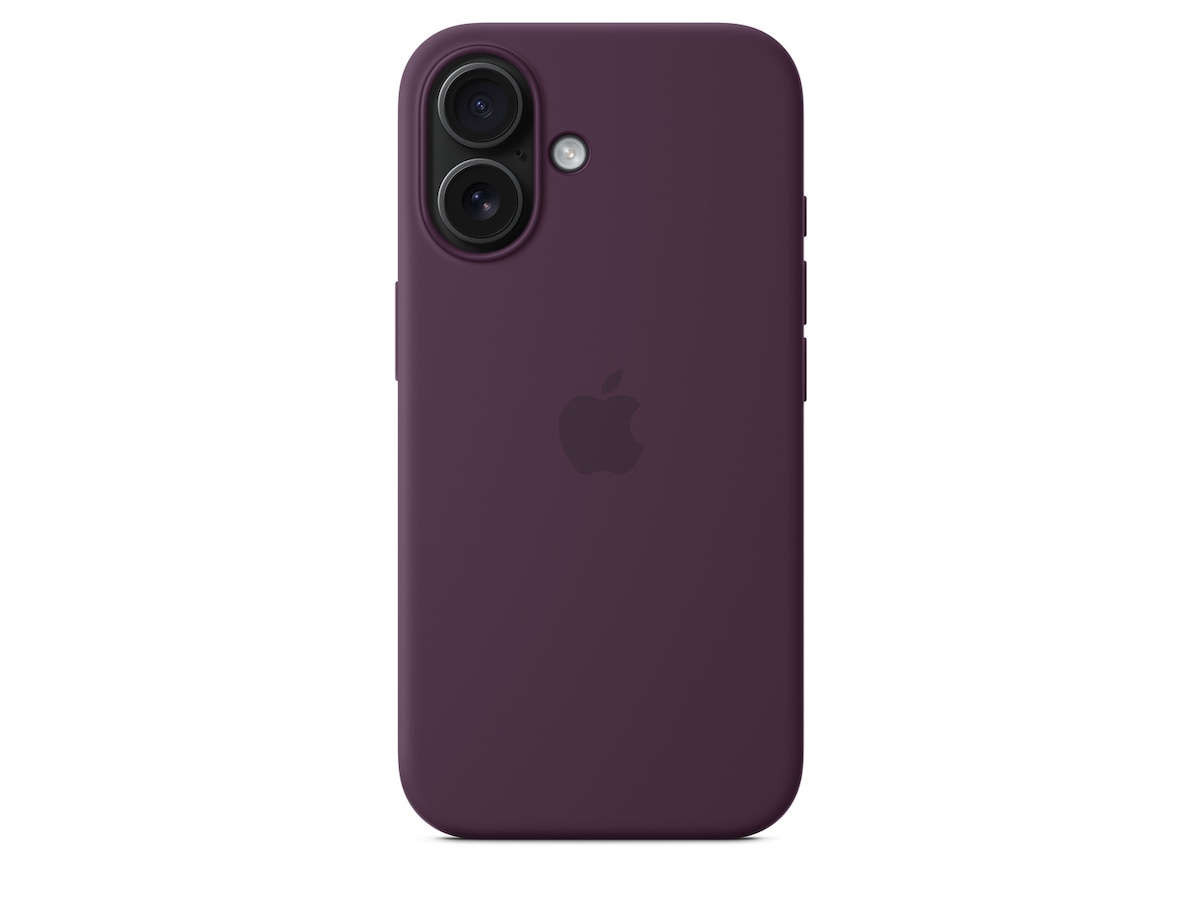 Apple iPhone 16 Silikonecover (blomme) Mobilcover