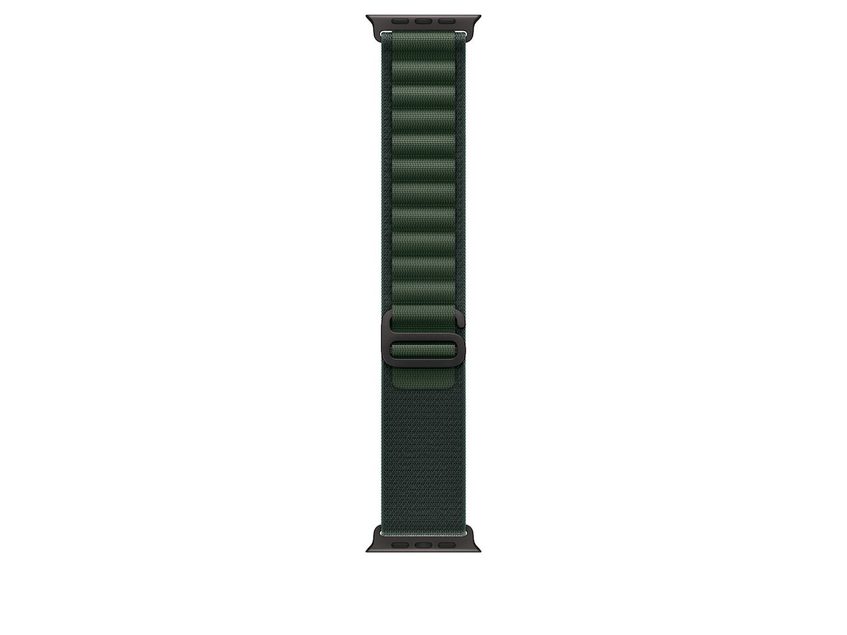 Apple Watch 49mm Black Titanium Alpine Loop (green) Rem