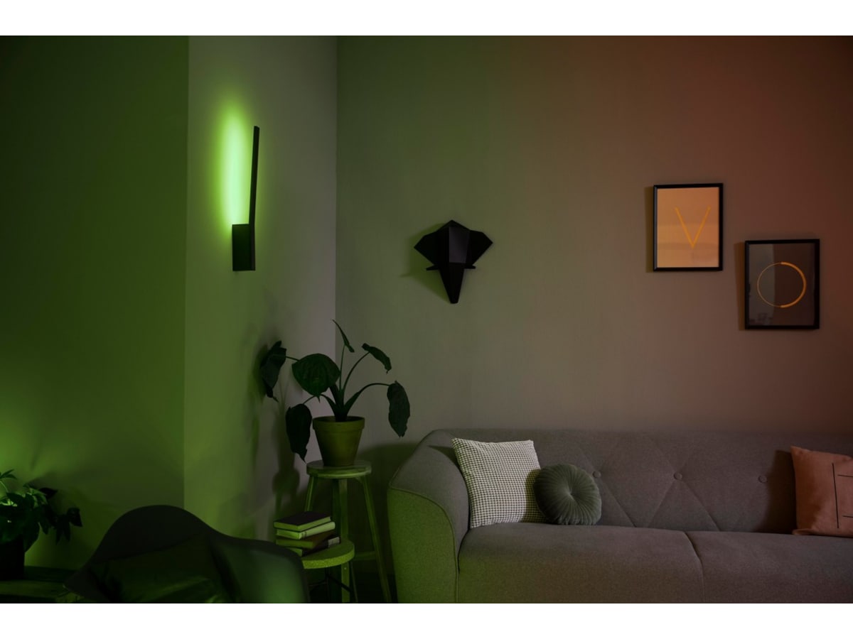 Philips Hue Liane væglampe, 12W 24V (sort) Væglampe