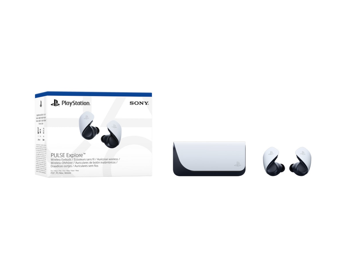 PlayStation Pulse Explore trådløse øretelefoner (hvid) Gamingheadset