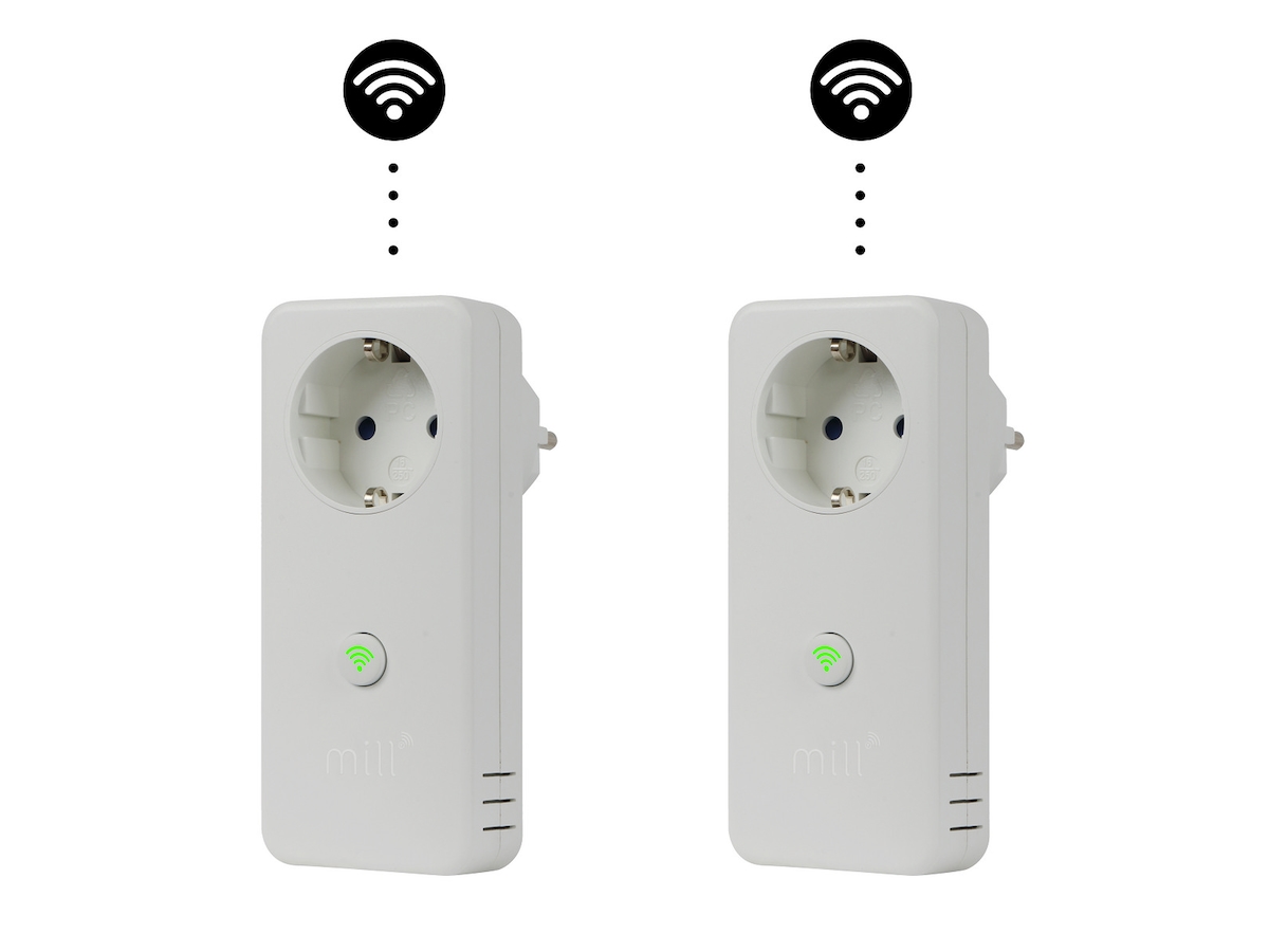 Mill WiFi Socket gen 3 - 2pk Smart strømstyring