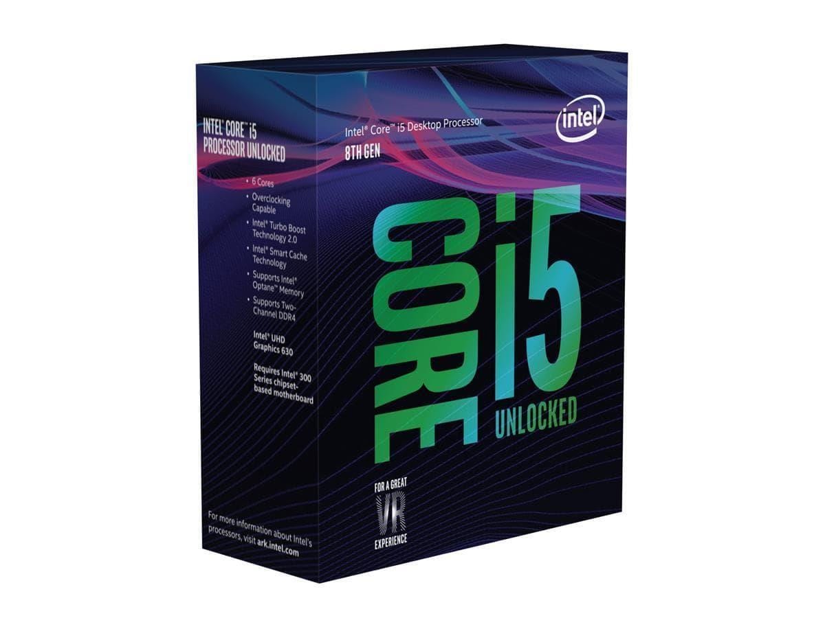 Intel core i5 8600k сколько потоков