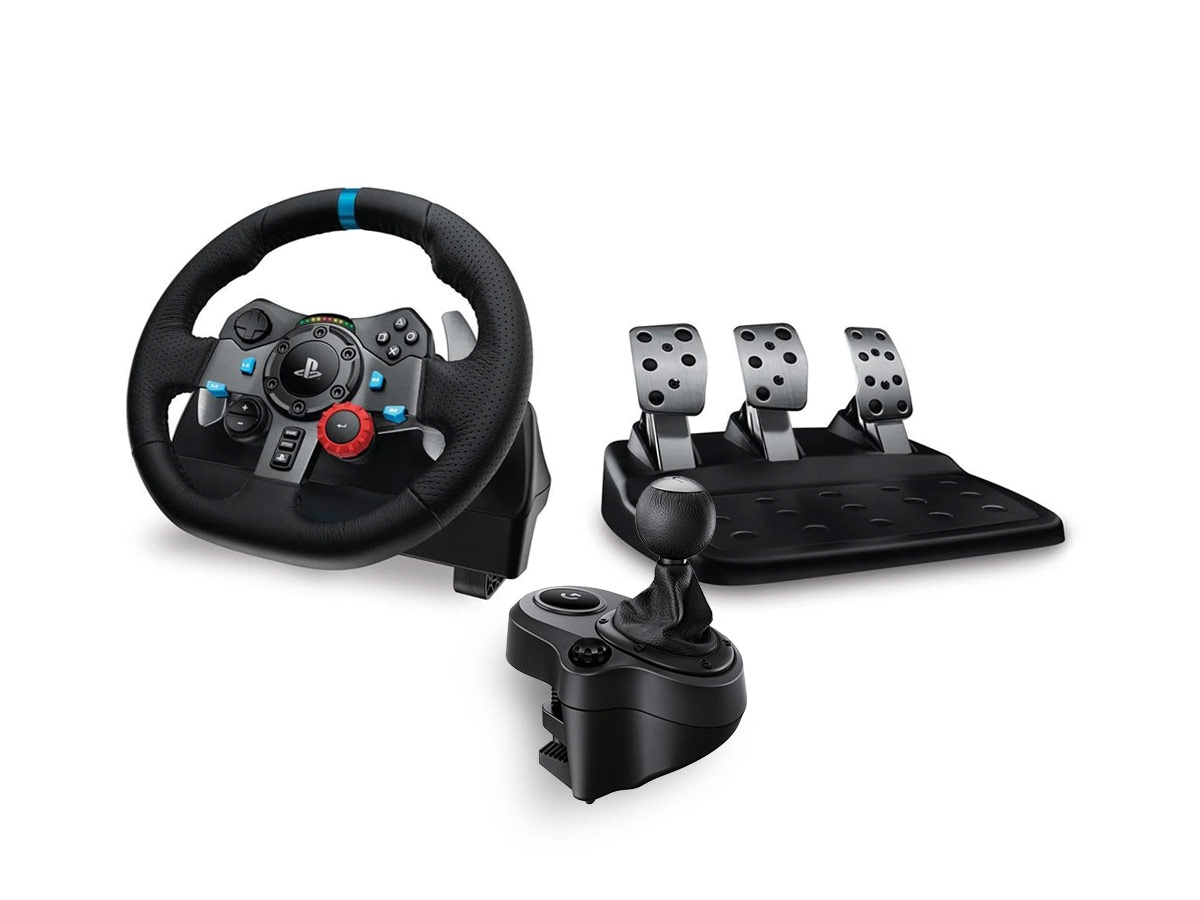 Logitech G29 Racing-bundle Ps3 Ps4 Pc - Tilbehør Til Spilkonsoller 