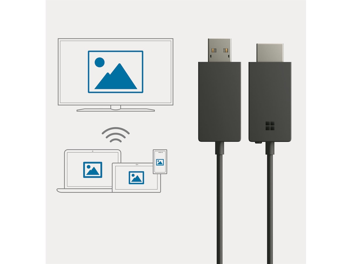 Microsoft Wireless Display Adapter V2 - Tilbehør - Komplett.dk