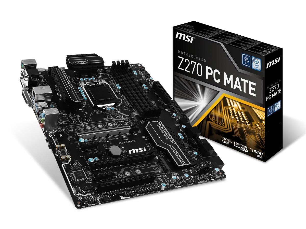 MSI Z270 PC Mate, Socket-1151 - Komplett.dk