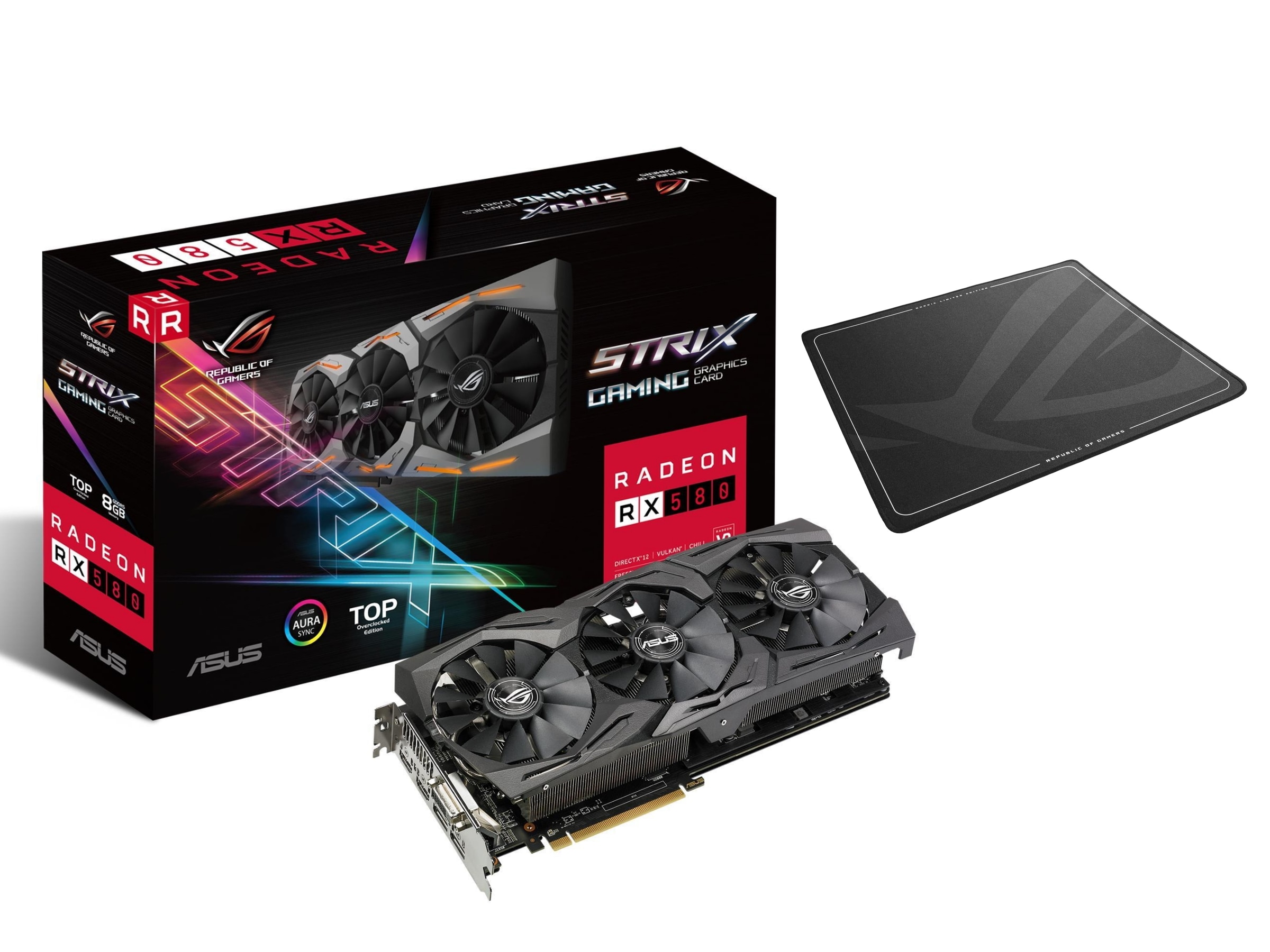 Asus rx580 нет изображения