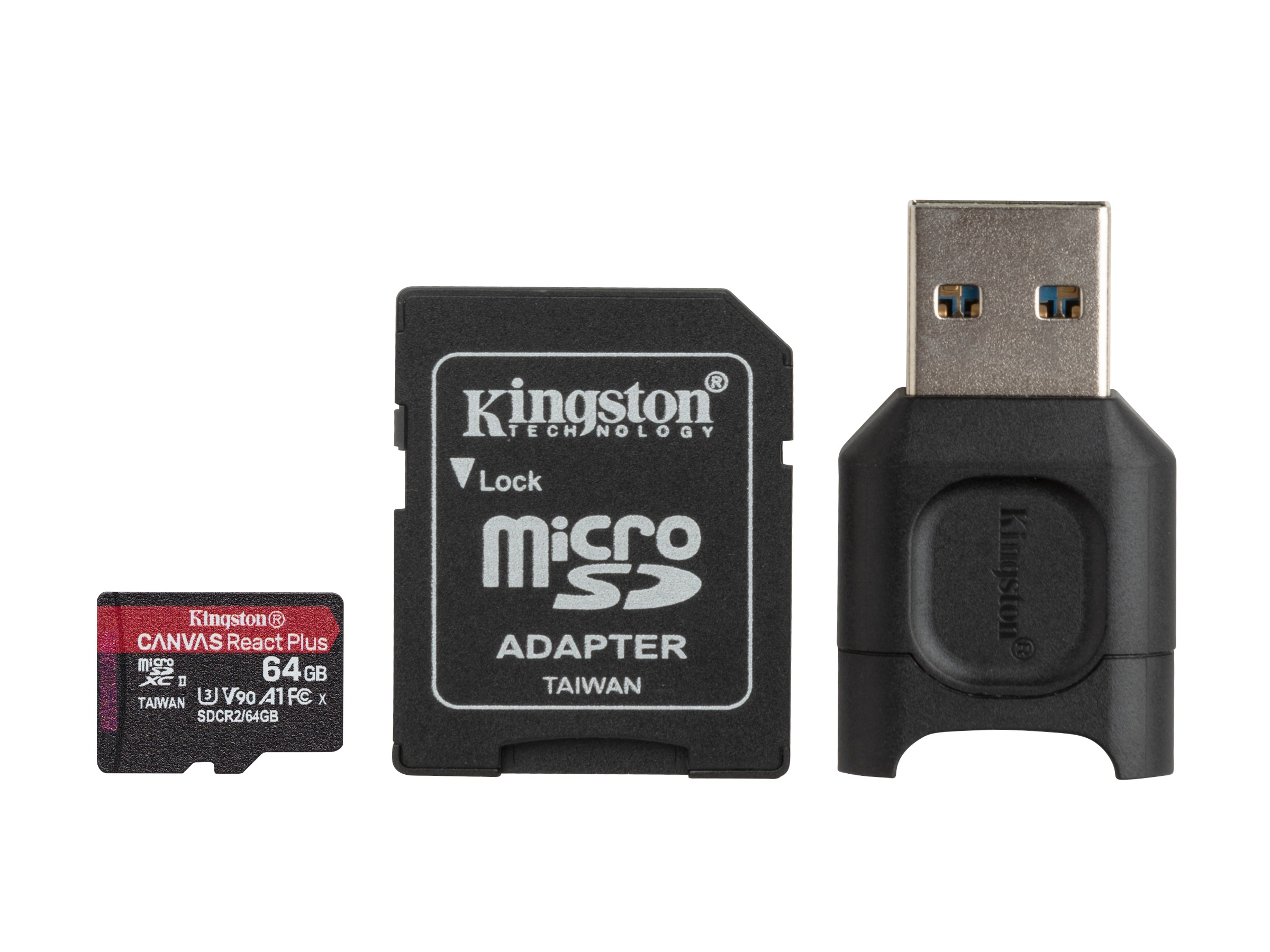 Kingston Canvas React Plus Microsd Gb Komplett Dk