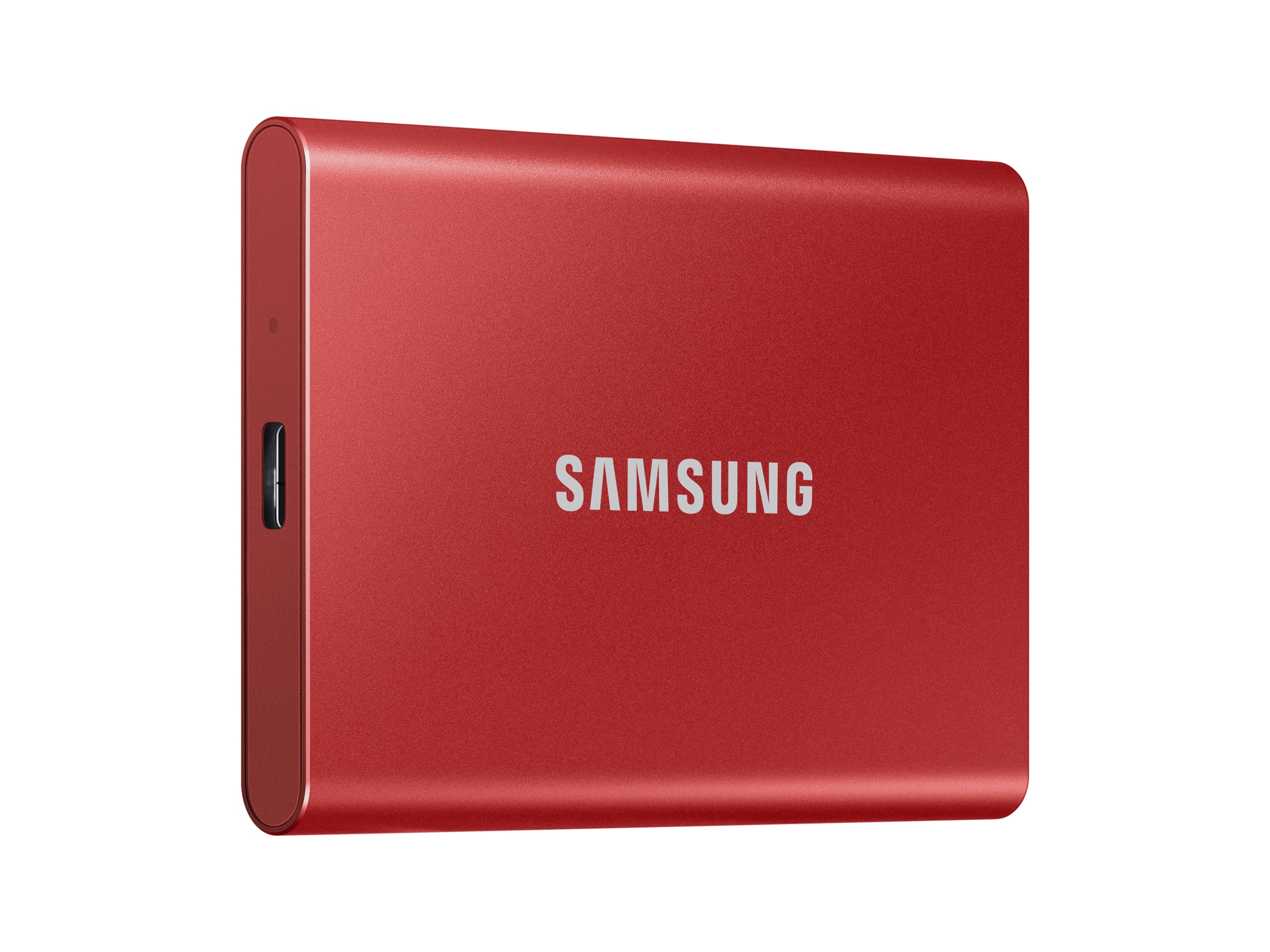 Samsung T7 1tb Metallic Red Portable Ssd Ssd Ekstern Komplettdk 1466