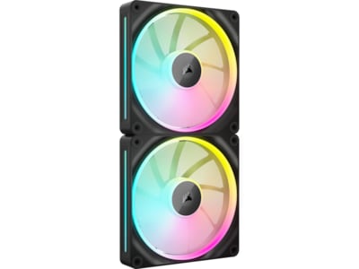 Corsair iCUE Link LX140 RGB Ventilator 2pk (sort)