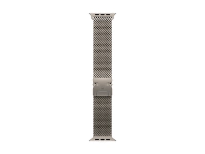 Apple Watch 49mm Titanium Milanese Loop (natural)