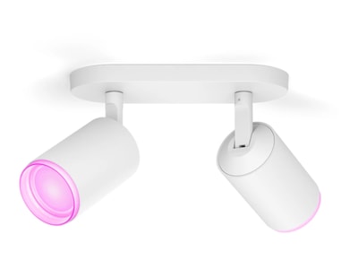 Philips Hue Fugato med to spots (hvid)