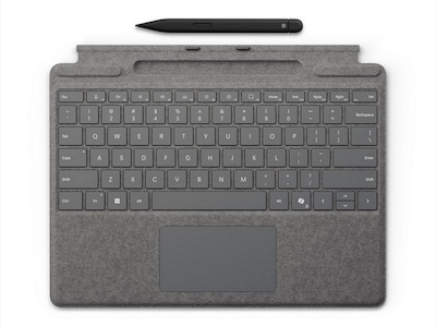 Microsoft Surface Pro Keyboard med Slim Pen (platina)