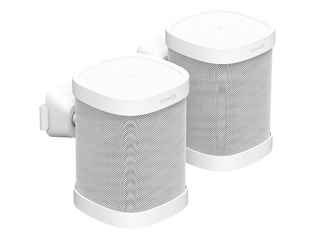 Sonos One Wall Mount par (hvid) Højttalerbeslag & tilbehør