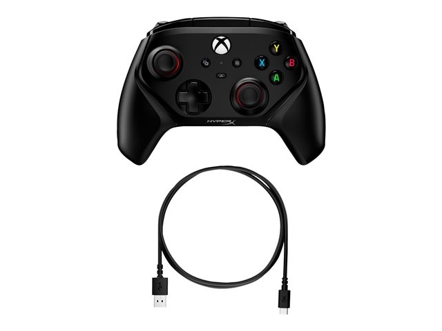 HyperX Clutch Gladiate Xbox One/Series X/S Kontroller (sort) Tilbehør til spilkonsoller