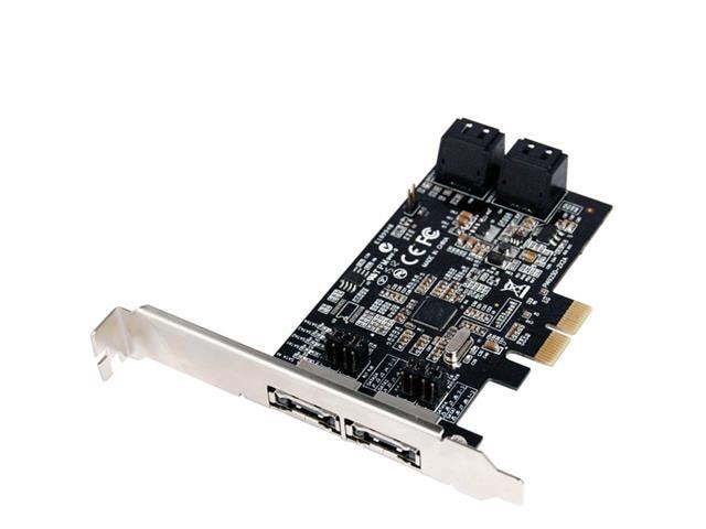 ST Lab PCIe SATA 6G Raid card 4channel Harddiske