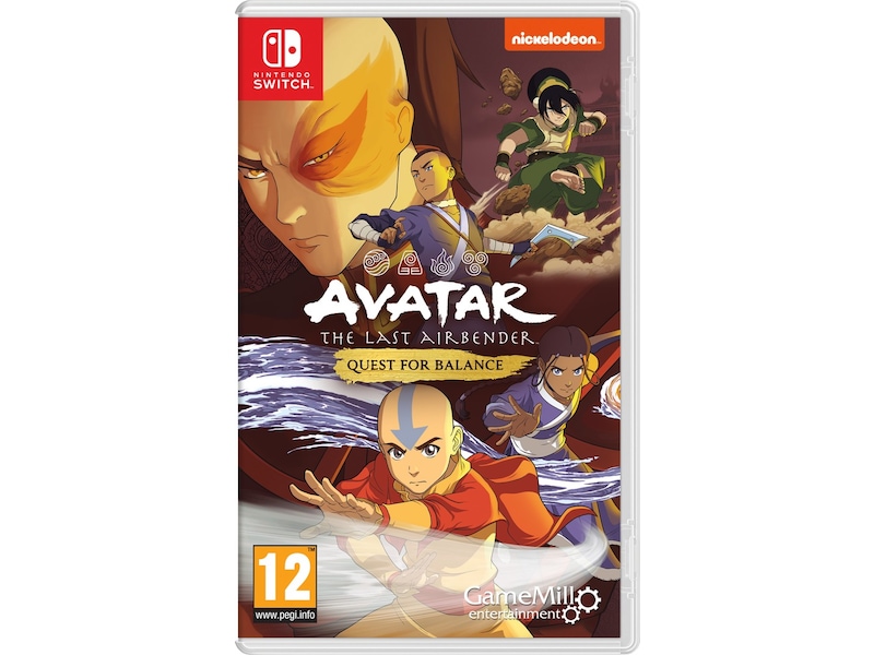 Avatar The Last Airbender Quest for Balance Spil til Nintendo Switch