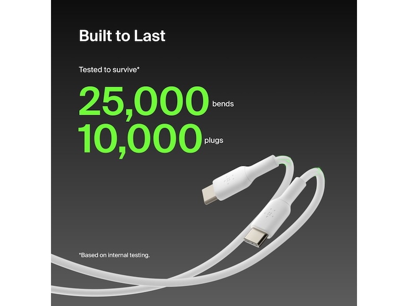 Belkin USB-C kabel 2m (hvid) USB-kabler