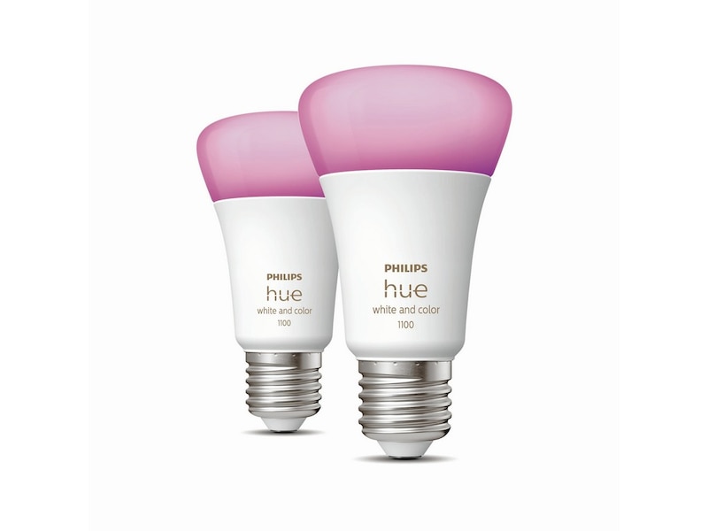 Philips Hue White and color ambiance E27 2-pak LED-pærer & elpærer