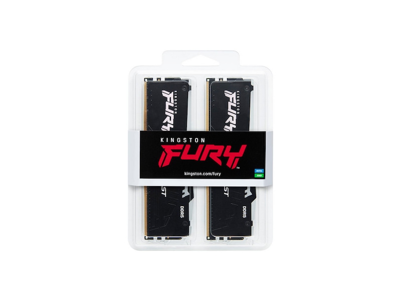 Kingston FURY Beast RGB DDR5 5200MHz 32GB Hukommelse (RAM)