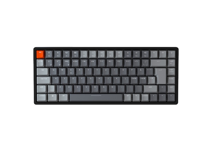 Keychron K2 V2 RGB Gateron Brown Trådløst Tastatur Gamingkeyboard