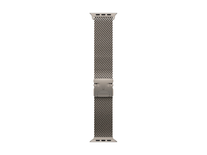 Apple Watch 49mm Titanium Milanese Loop (natural) Rem