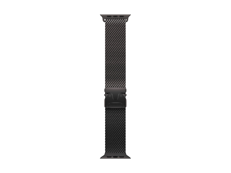 Apple Watch 49mm Titanium Milanese Loop (black) Rem