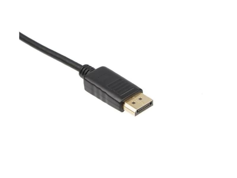 Displayport kabel 1m (sort) Monitor