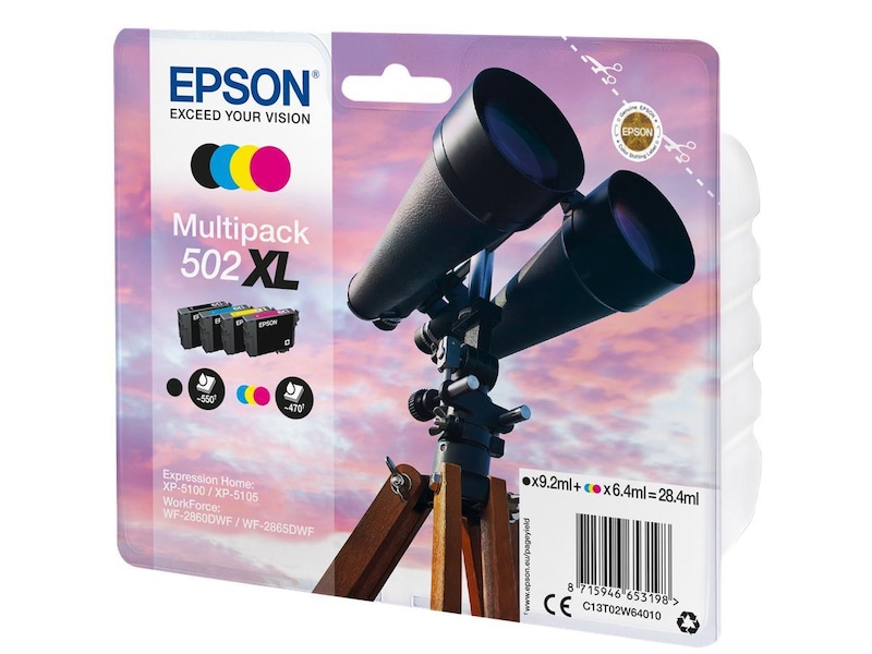 Epson Blæk 502XL Multipack Blækpatroner