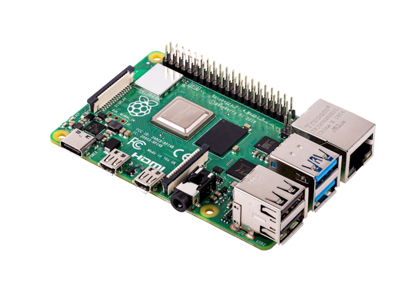 Raspberry Pi 4 Model B, 2GB RAM Integreret CPU