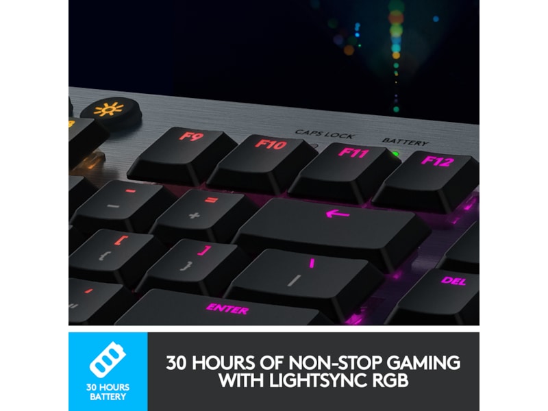 Logitech G915 Trådløst Gaming Tastatur (sort) Gamingkeyboard