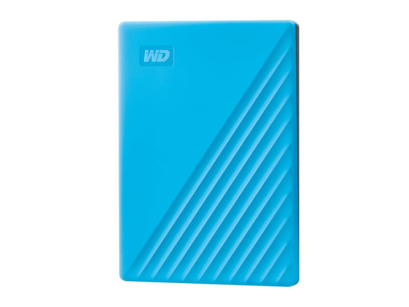 WD My Passport 2TB Blå Harddisk Ekstern