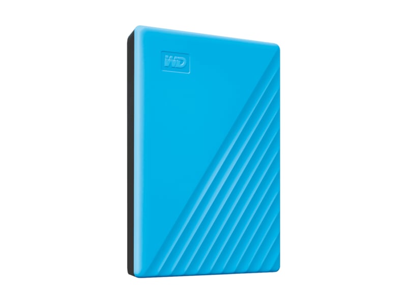 WD My Passport 2TB Blå Harddisk Ekstern